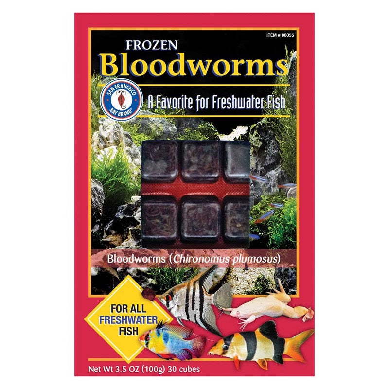 San Francisco Bay Frozen Bloodworms 3.5oz