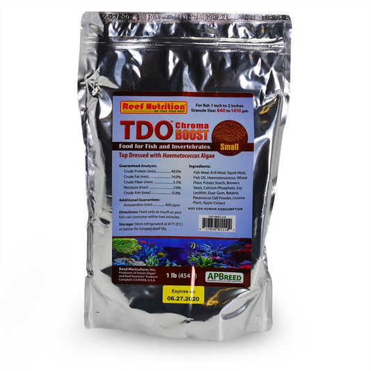 Reef Nutrition TDO Chroma Boost Small 1lb