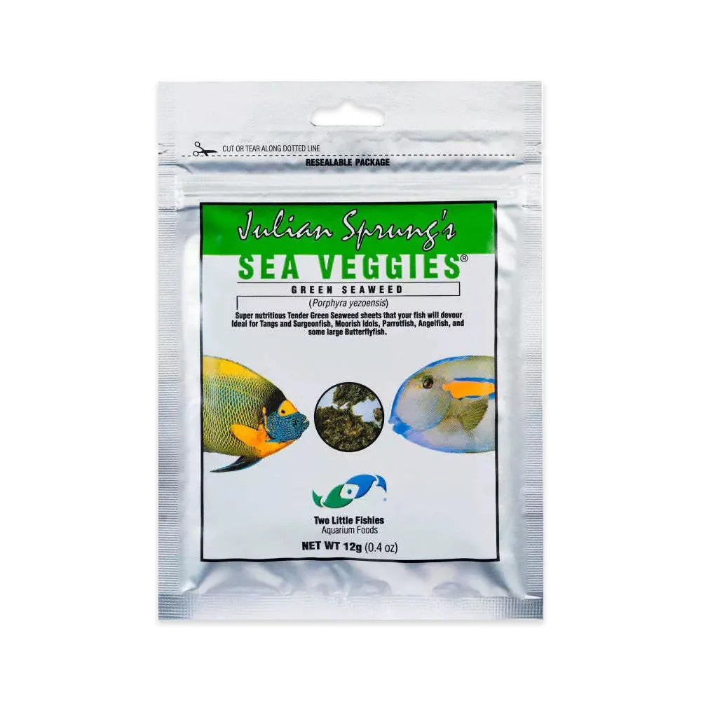 Two Little Fishies Sea Veggies Green Seaweed 12g