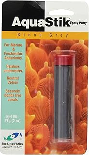 AquaStik Epoxy Putty - Stone Grey 2oz