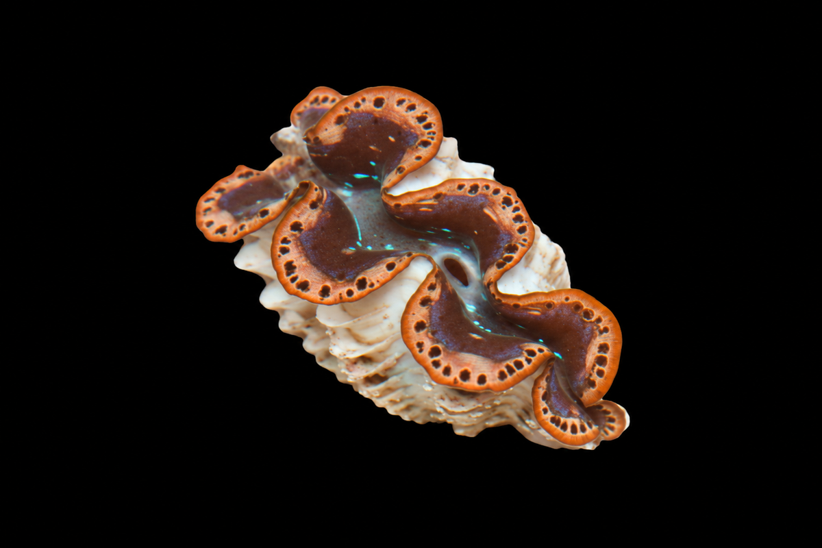 Gold Maxima clam 2 inches